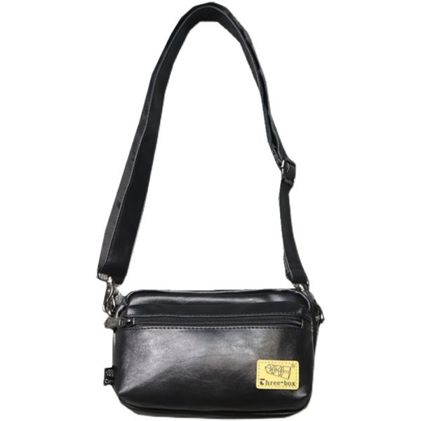 Jauna modeļa vīriešu mākslīgās ādas soma ar rāvējslēdzēju