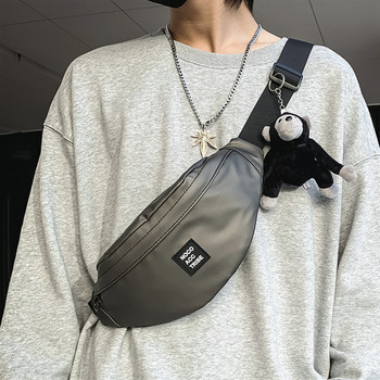 Мъжка ежедневна чанта за през рамо с надпис
