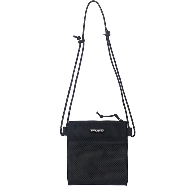 Férfi hétköznapi textil táska cipzárral