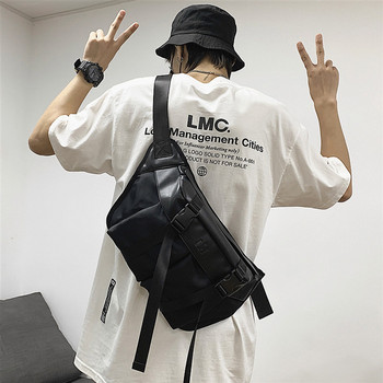 Нов модел мъжка чанта за през рамо с пластмасово закопчаване 
