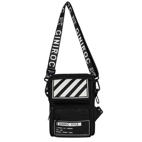 Väike tekstiilist kott pika sangaga