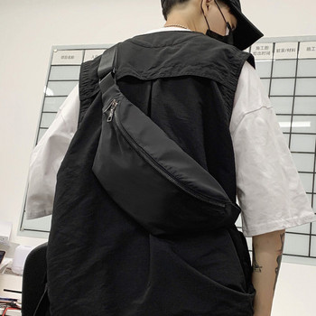 Ανδρική τσάντα απλό μοντέλο με φερμουάρ