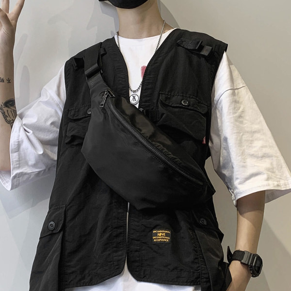 Tõmblukuga tavaline meeste koti mudel