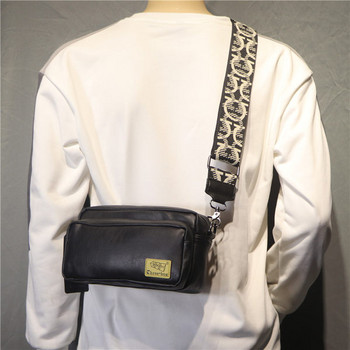 Нов модел мъжка малка чанта от изкуствена кожа с дръжка за рамо