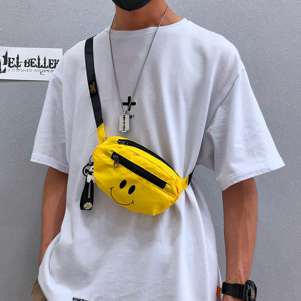 Igapäevane aplikatsiooni ja pika sangaga meestekott