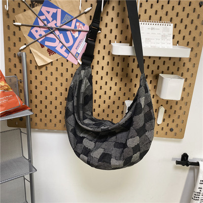 Καθημερινή υφασμάτινη τσάντα με φερμουάρ για άνδρες