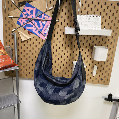 Καθημερινή υφασμάτινη τσάντα με φερμουάρ για άνδρες