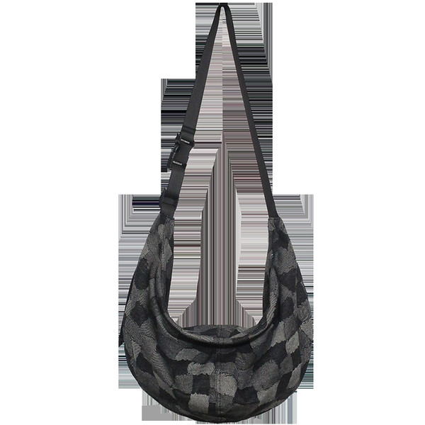 Καθημερινή υφασμάτινη τσάντα με φερμουάρ για άνδρες