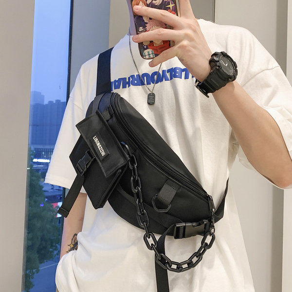 Ikdienas soma ar kabatu un sprādzi