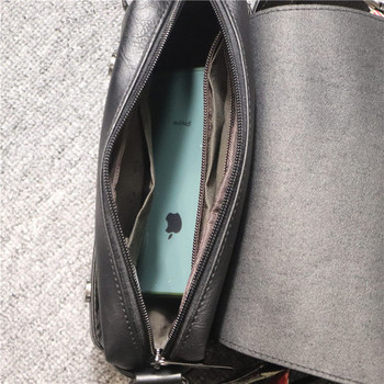 Ανδρική τσάντα νέου μοντέλου από οικολογικό δέρμα με ρυθμιζόμενη λαβή ώμου