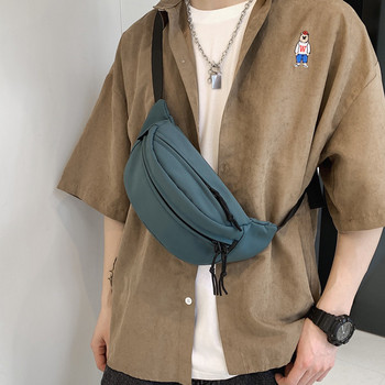 Ανδρική καθημερινή τσάντα με φερμουάρ σε τρία χρώματα