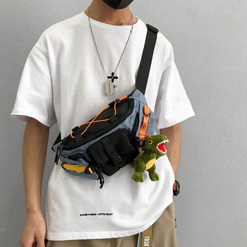 Ежедневна мъжка чанта с преден джоб