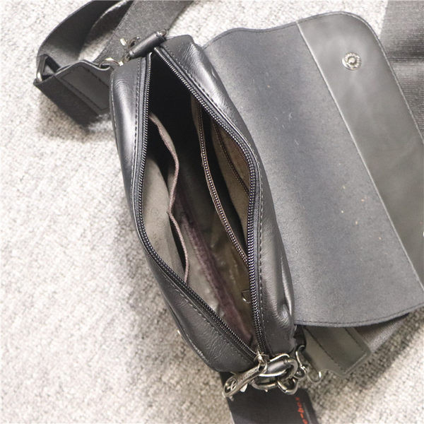 Uus mudel väike meeste nahast kott laia õlasangaga