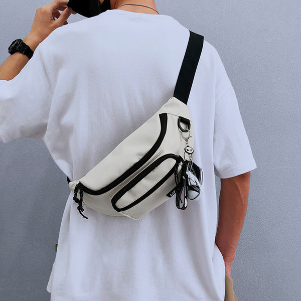 Ikdienas vīriešu panks ar rāvējslēdzēju