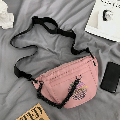 Igapäevane aplikatsiooni ja reguleeritava sangaga meestekott