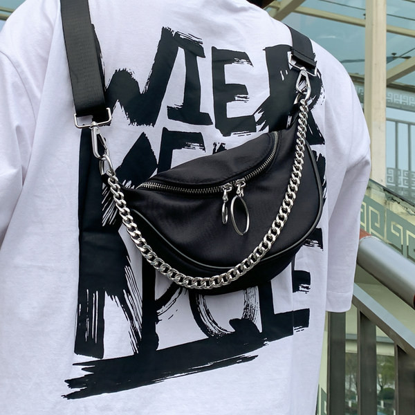 Moderna vīriešu soma ar rāvējslēdzējiem - četrās krāsās