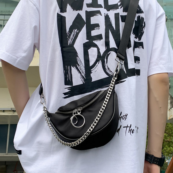 Moderna vīriešu soma ar rāvējslēdzējiem - četrās krāsās