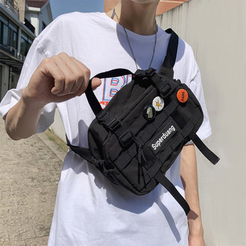 Нов модел мъжка чанта с катарами и значки