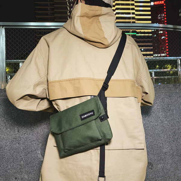 Ikdienas tekstila soma ar uzrakstu vīriešiem