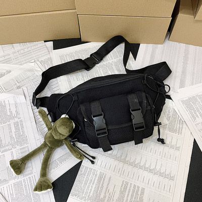 Kilekinnituse ja lipsudega meeste tekstiilist kott