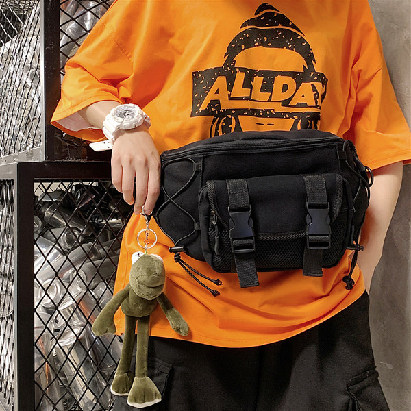 Kilekinnituse ja lipsudega meeste tekstiilist kott