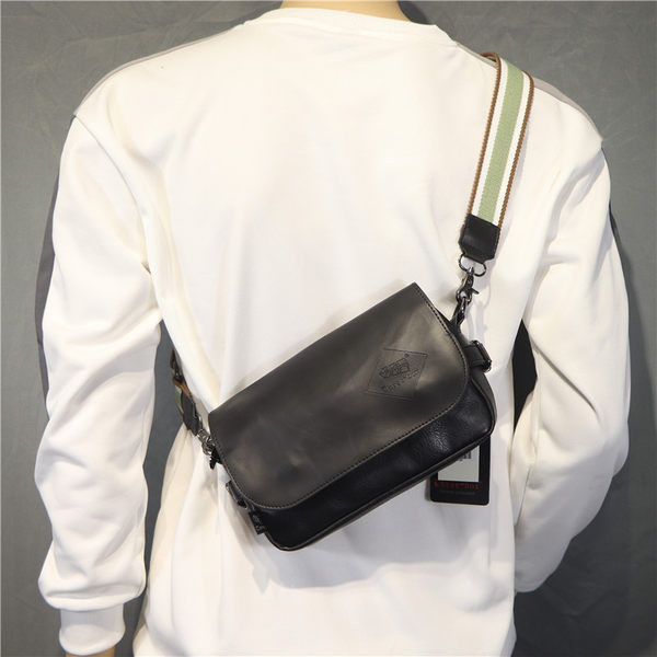 Casual δερμάτινη τσάντα από οικολογικό δέρμα για τον ώμο