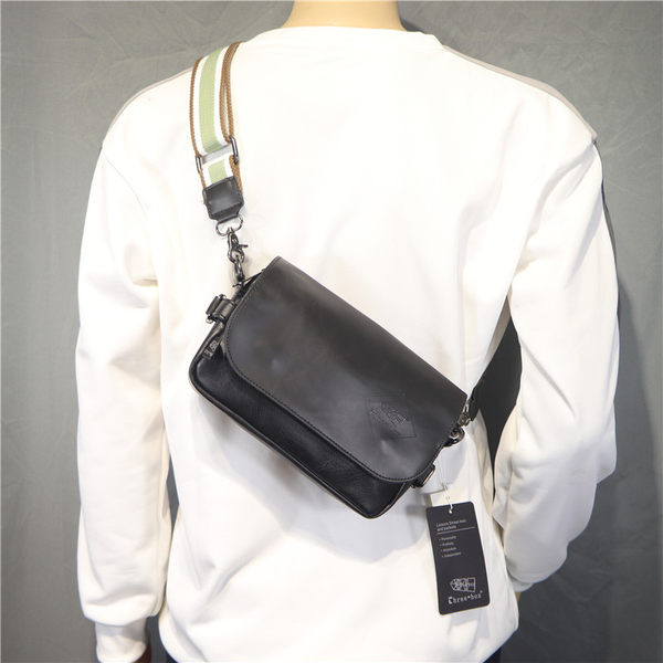 Casual δερμάτινη τσάντα από οικολογικό δέρμα για τον ώμο