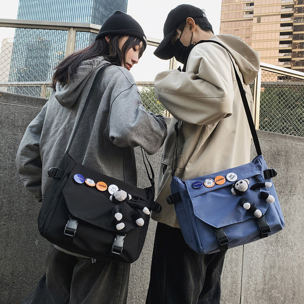 Vīriešu ikdienas soma ar 3D elementu