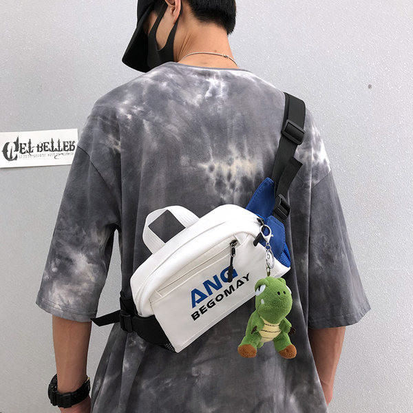 Igapäevane pikkade ja lühikeste sangadega meestekott