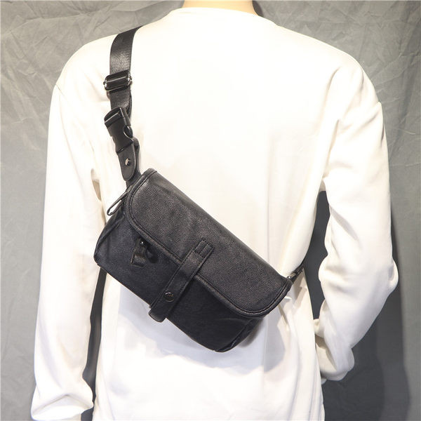 Ikdienas vīriešu soma ar regulējamu plecu rokturi