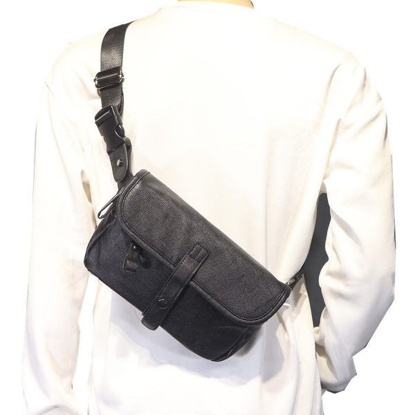 Ikdienas vīriešu soma ar regulējamu plecu rokturi