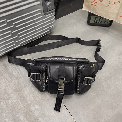 Meeste stiilne metallist kinnitusega ökonahast kott