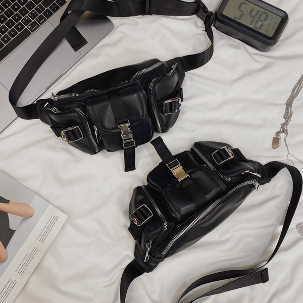 Meeste stiilne metallist kinnitusega ökonahast kott