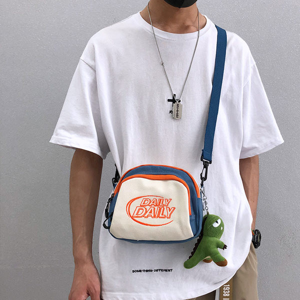 Ikdienas vīriešu soma ar garu rokturi