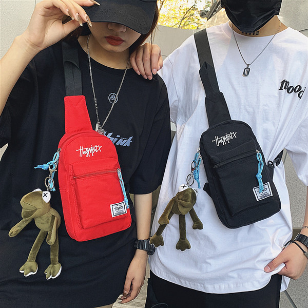 Jauna modeļa vīriešu tekstila soma ar uzrakstu un emblēmu