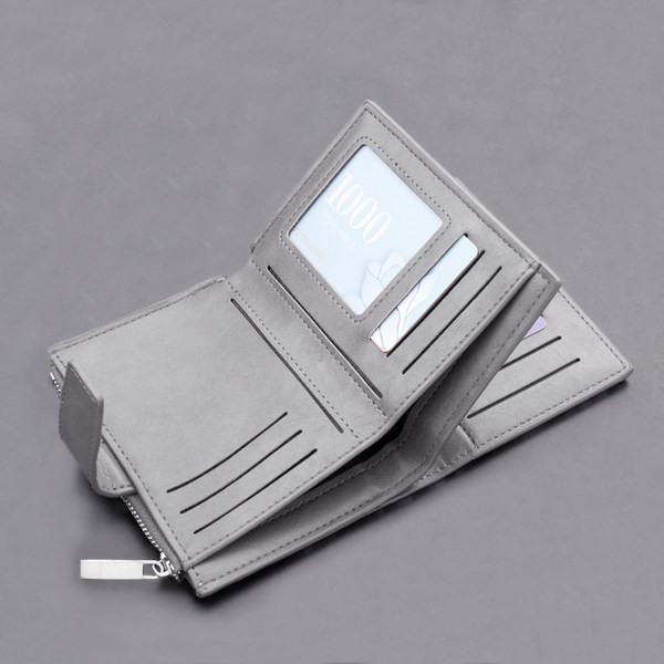 Meeste rahakott metallist luku ja mündikambriga