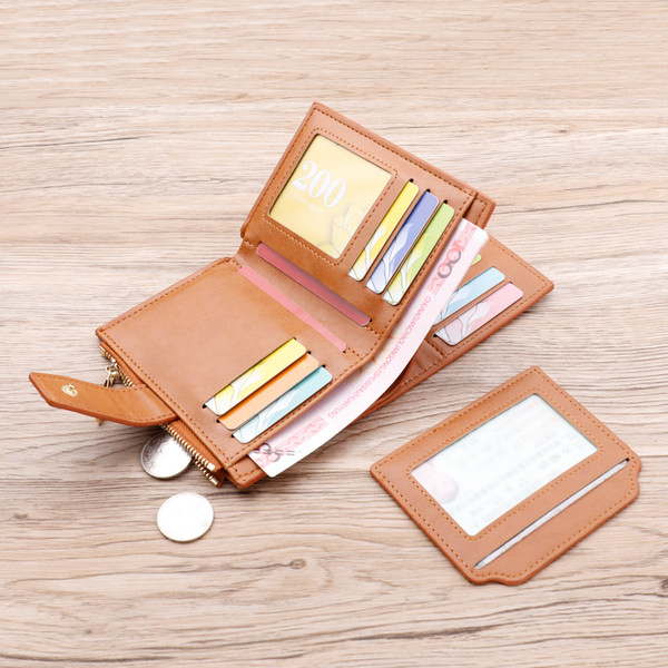 Meeste rahakott metallist luku ja mündikambriga