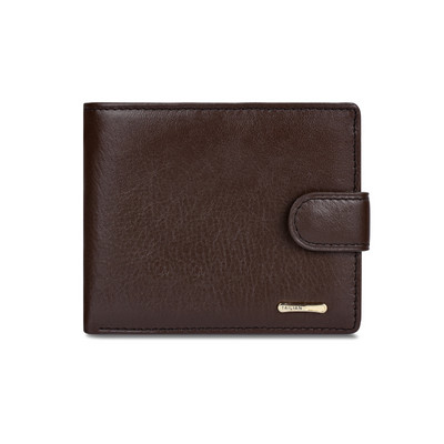 Uus mudel meeste nahast rahakott metallkinnitusega