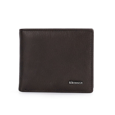 Uus mudel meeste nahast rahakott metallkinnitusega