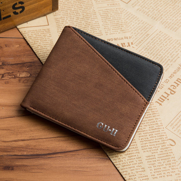 Mazs vīriešu maciņš no eko ādas