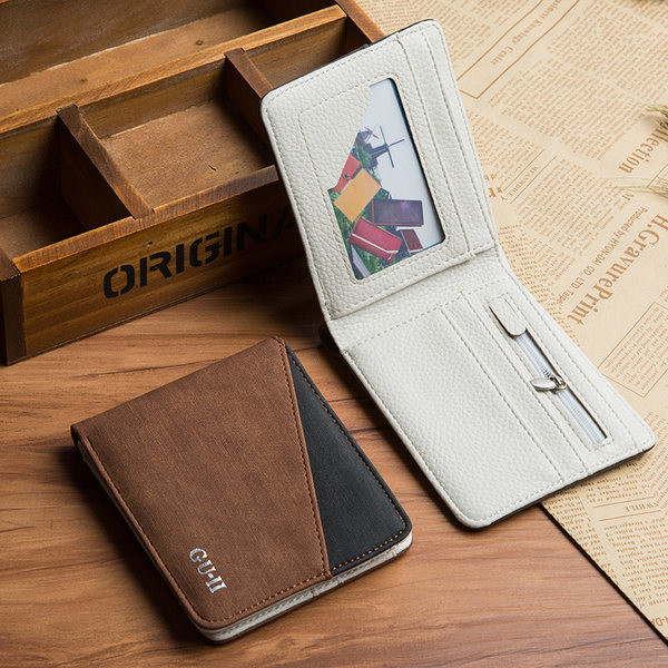 Mazs vīriešu maciņš no eko ādas