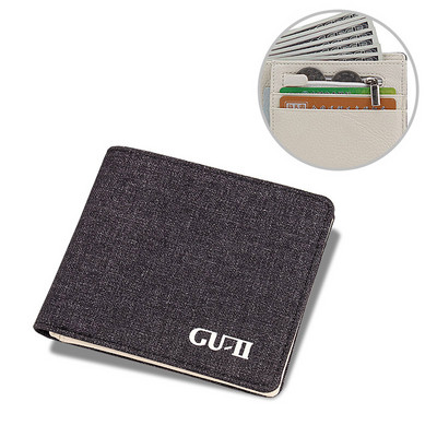 Väike tekstiilist rahakott meestele