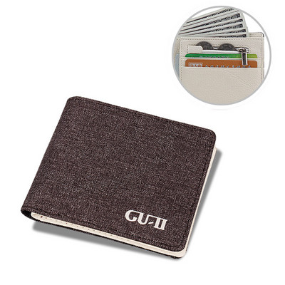 Väike tekstiilist rahakott meestele