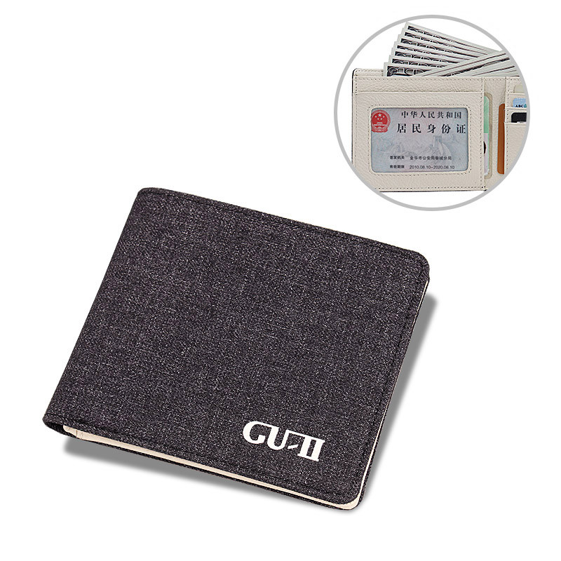 Väike tekstiilist rahakott meestele