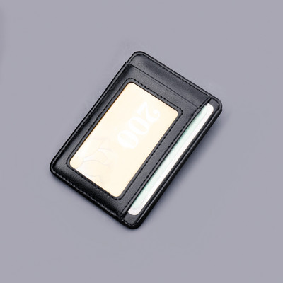 Ανδρικό έκο δερμάτινο πορτοφόλι για πιστωτικές κάρτες