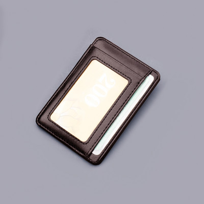 Ανδρικό έκο δερμάτινο πορτοφόλι για πιστωτικές κάρτες