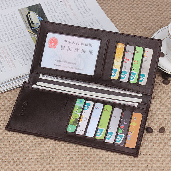 Plāns vīriešu maks no eko ādas