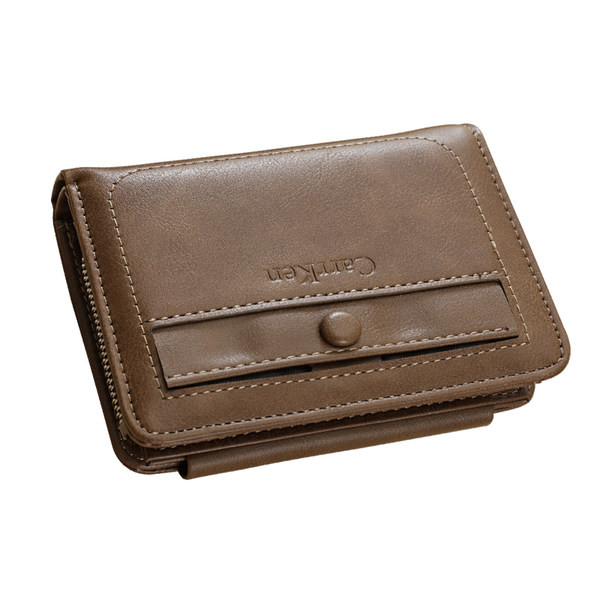 Naujo modelio vyriška piniginė su skyriumi monetoms ir kreditinėms kortelėms