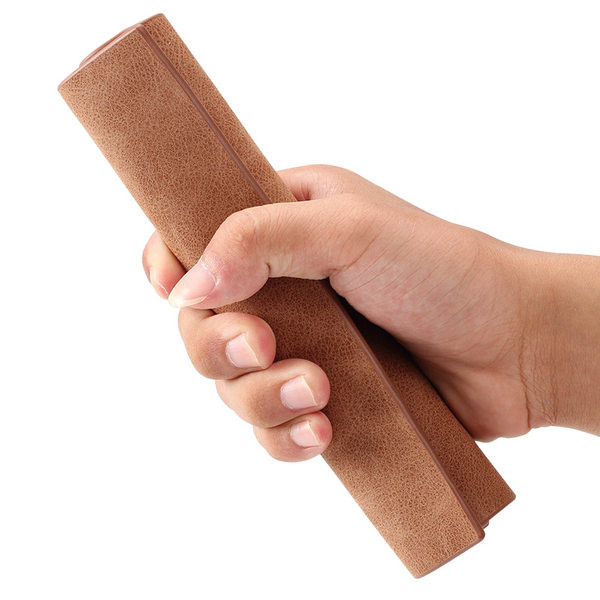 Õhuke kunstnahast meeste rahakott kirjaga