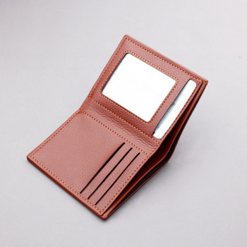 Νέο μοντέλο πορτοφόλι από οικολογικό δέρμα με επιγραφή για άνδρες